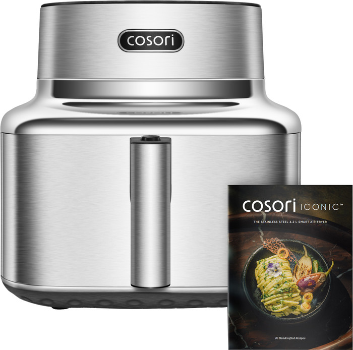 Cosori Iconic Single 6,2 l Edelstahl vorne