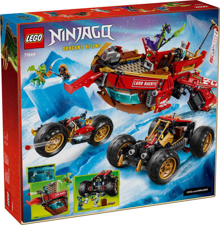 LEGO Ninjago Wüstensegler 71869 verpackung