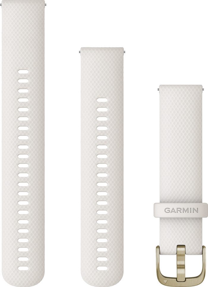 Garmin Silicone Strap Cream/Gold 20mm Main Image