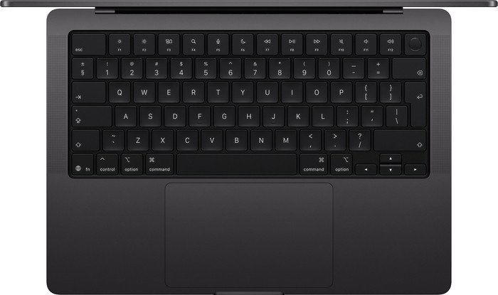 Apple MacBook Pro 14 inches M6 24GB / 1TB Black QWERTY top
