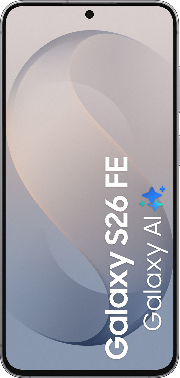Samsung Galaxy S26 FE 128GB Schwarz 5G vorne