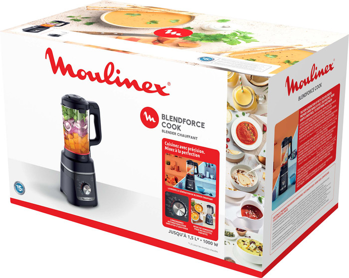 Moulinex Blendforce Cook LM5768F0 Schwarz verpackung