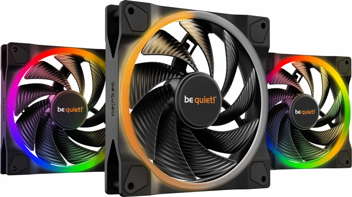 be quiet! LIGHT WINGS 140 mm PWM - Triple Fan Pack Main Image