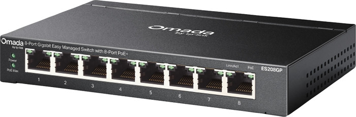 TP-Link Omada ES208GP rechte seite