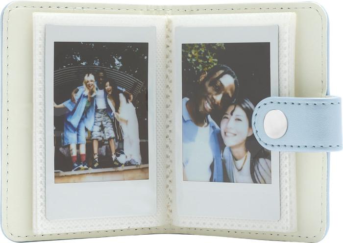 Fujifilm Instax Mini 13 Zubehörset Frost Blue vorne