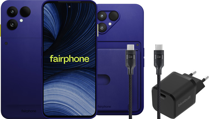 Fairphone 6+ 256GB Blau 5G + Komplettes Zubehörset Main Image