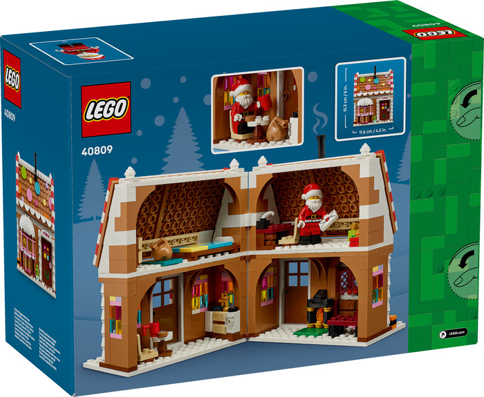 LEGO Winter Gingerbread House 40809 packaging