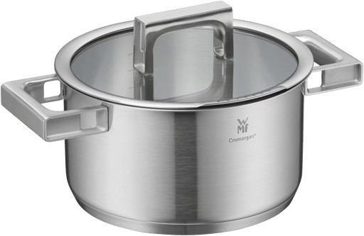 WMF Ultimate Cool Topfset 5-teilig + Glasdeckel vorne