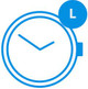 Staat dit grote horloge goed op mijn pols?  