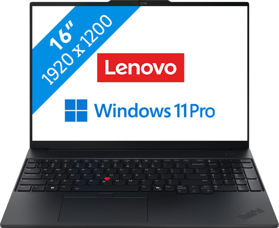 Lenovo ThinkPad E16 Gen 3 (AMD) - 21ST005VMH QWERTY [Englische Tastatur]