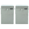 Brabantia 2 Laundry boxes 35L - Green