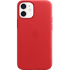 Apple iPhone 12 Mini Backcover mit MagSafe aus Leder in Rot