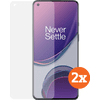 Azuri Panzerglas OnePlus 8T / OnePlus 9 Displayschutzfolie Duo Pack