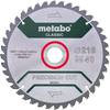 Metabo Precision Cut Wood Saw Blade for Wood 216x30X1.8mm 40T