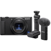 Sony ZV-1 Vlogging + GP-VPT2BT Griff + ECM-W2BT Mikrofon