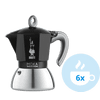 Bialetti New Moka Induction Schwarz 6 Tassen