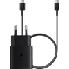 Samsung Super Fast Charging Charger 25W + USB-C Cable 1m Plastic Black