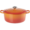 Le Creuset Signature Runder Bräter 28 cm Ofenrot