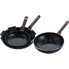 BK Simply Ceramic Keramik Bratpfannenset 24 + 28 cm + Wok 28 cm