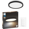 Philips Hue Aurelle Deckenleuchte White Ambiance Rund Schwarz