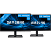 2x Samsung LF27T450FQRXEN T45F