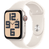 Apple Watch SE 2024 4G 44mm Starlight Sport Band S/M