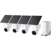 eufy SoloCam E42 4er-Pack + HomeBase 3