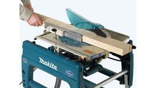 Combination radial arm saw flipover