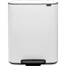 Brabantia Bo Pedal Bin 60 Liter White