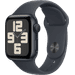 Apple Watch SE 2024 4G 44 mm Mitternacht Sportarmband S/M