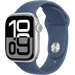 Apple Watch Series 10 42 mm Silber Sportarmband M/L