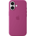 Apple iPhone 16 Back Cover with MagSafe Fuchsia