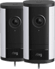 Ring Spotlight Kamera Pro 2. Generation Kabelgebunden Schwarz Doppelpack