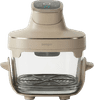 Seeger SGR1050SB Glass Airfryer Beige
