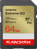 SANDISK Extreme GO SDXC 64GB 80 MB/s