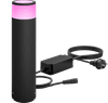 Philips Hue Calla pedestal lamp White and Color Black tall Starter Pack