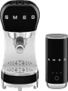 SMEG ECF12BLEU Black + Milk Frother