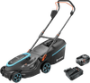 GARDENA PowerMax 37/36V P4A Solo 4,0-Ah-Akku (2x) Starterset