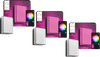 Philips Hue Scenova Wand- und Deckenleuchte Außenbereich 3er-Pack