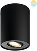 Philips Hue Pillar Extra Single Spot Black