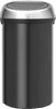Brabantia Touch Bin 60L Matt Black Fingerprint-Proof