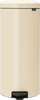 Brabantia NewIcon Pedal Trash Can 30L Almond