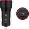 Anker-PowerDrive-Autoladegerät Dual USB 4,8 A Schwarz
