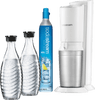 SodaStream Crystal Megapack White + 2 carafes