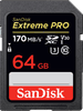 SanDisk SDXC Extreme, 64 GB, 170 MB/s