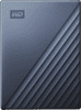 WD My Passport Ultra 4 TB Blau