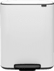Brabantia Bo Pedal Bin 2x 30L White