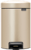 Brabantia NewIcon Treteimer 3 Liter Metallic Gold