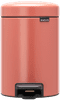 Brabantia NewIcon Pedal Trash Can 3L Terracotta Pink