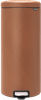 Brabantia NewIcon Pedal Trash Can 30L Brown